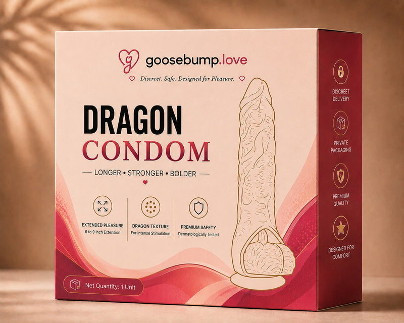 Goosebump Dragon Sleeve Condom - real 7
